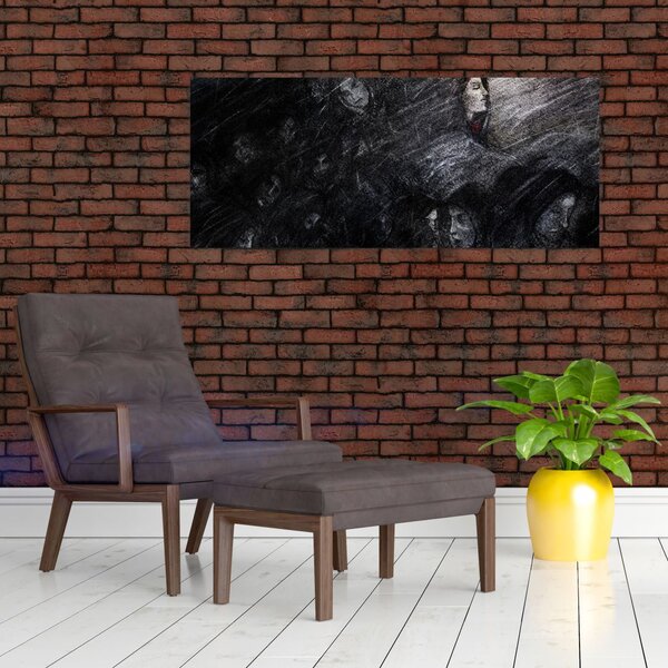 Tablou - Tristețe și renunțare (120x50 cm)