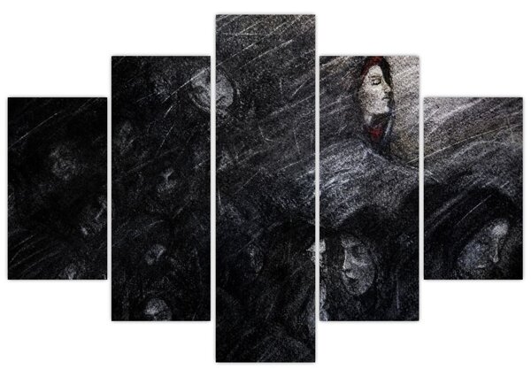 Tablou - Tristețe și renunțare (150x105 cm)
