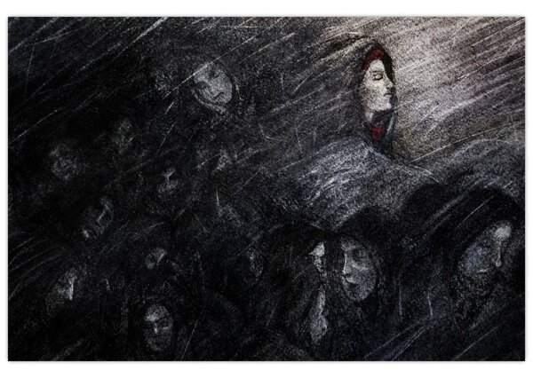 Tablou - Tristețe și renunțare (90x60 cm)