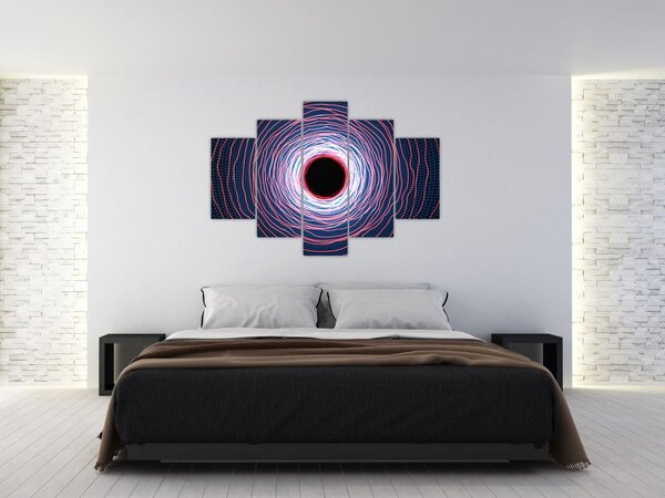 Tablou cercul abstact (150x105 cm)
