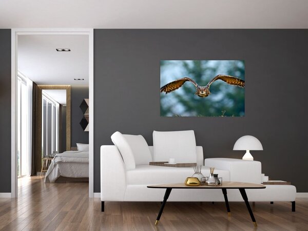 Tablou -Bufnita în zbor (90x60 cm)