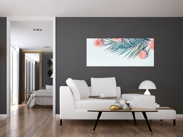 Tablou cu buchet (120x50 cm)