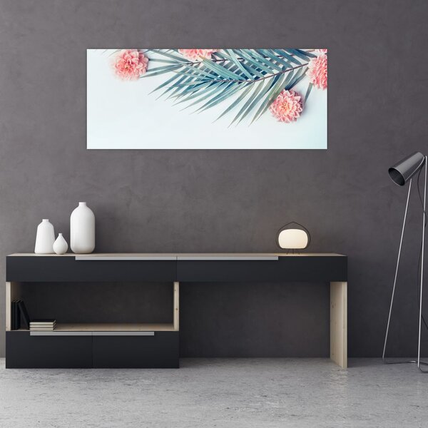 Tablou cu buchet (120x50 cm)