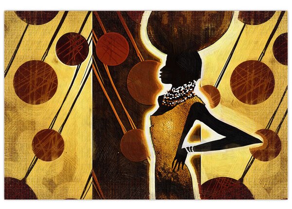 Tablou cu pictură artistică străveche (90x60 cm)