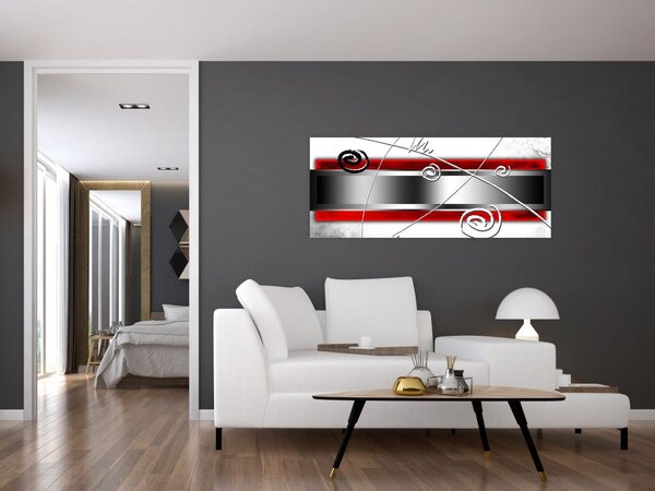 Tablou abstract (120x50 cm)
