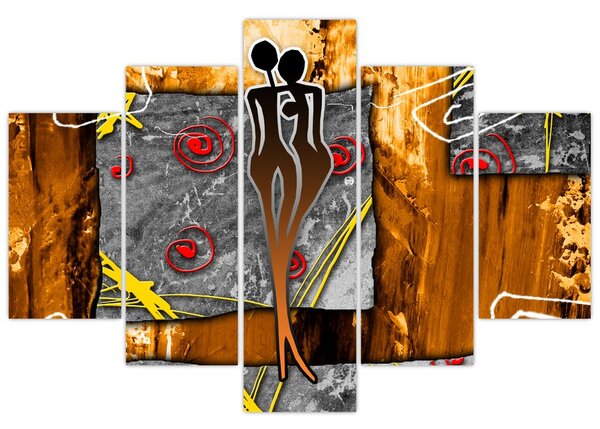 Tablou picturii străveche (150x105 cm)