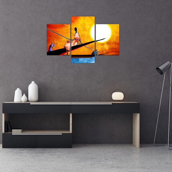 Tablou picturii epochale străveche (90x60 cm)