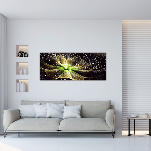 Tablou - Detaliu florii (120x50 cm)