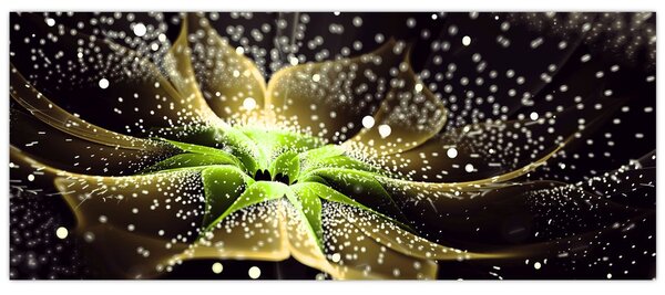 Tablou - Detaliu florii (120x50 cm)