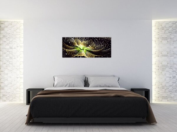 Tablou - Detaliu florii (120x50 cm)