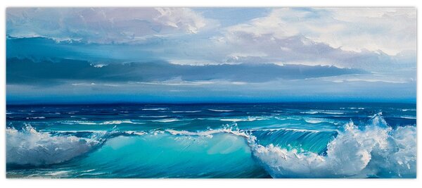 Tablou - Valul mării (120x50 cm)
