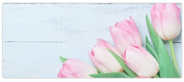 Tablou - Buchet de lalele (120x50 cm)