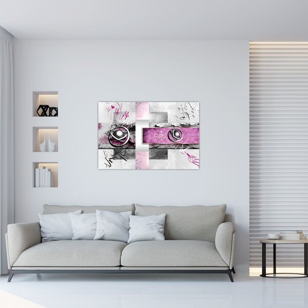Tablou abstracție (90x60 cm)