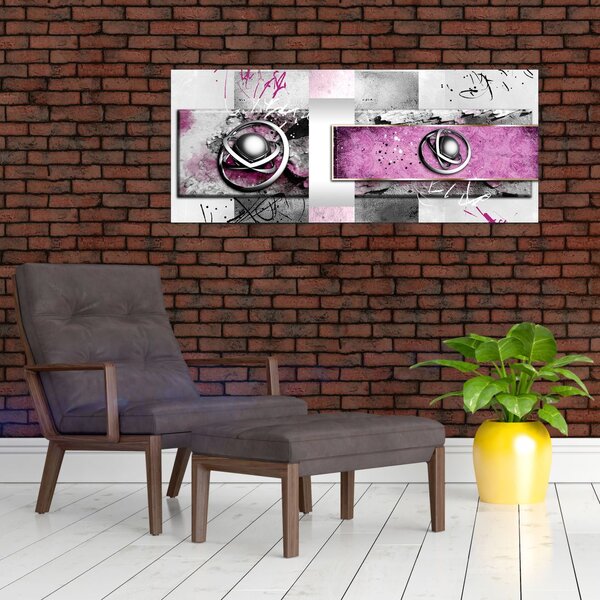 Tablou abstracție (120x50 cm)