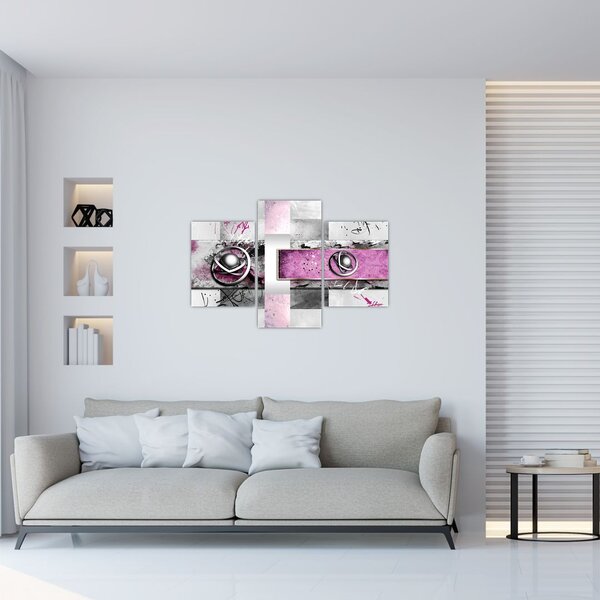 Tablou abstracție (90x60 cm)