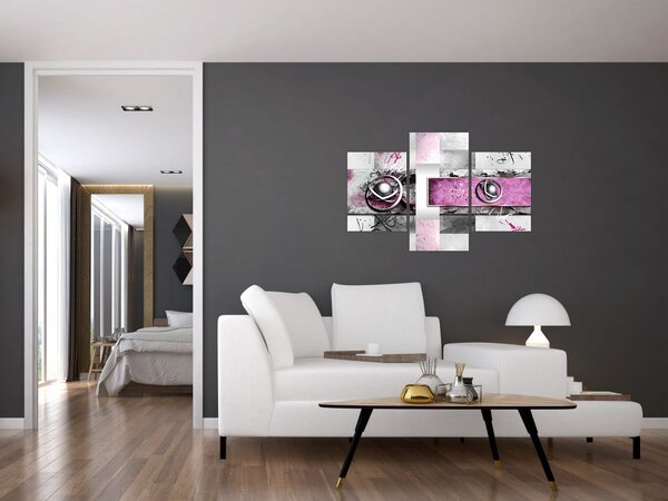 Tablou abstracție (90x60 cm)