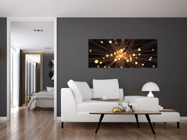 Tablou abstracției (120x50 cm)