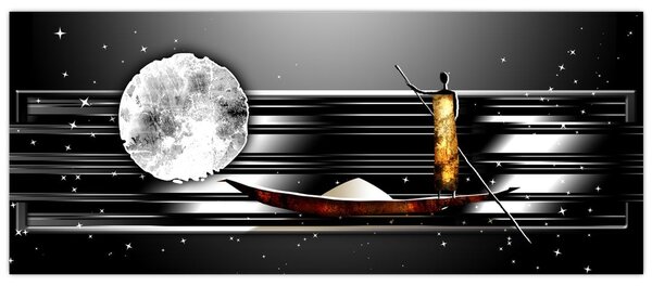 Tablou cu pictură epochală străveche (120x50 cm)