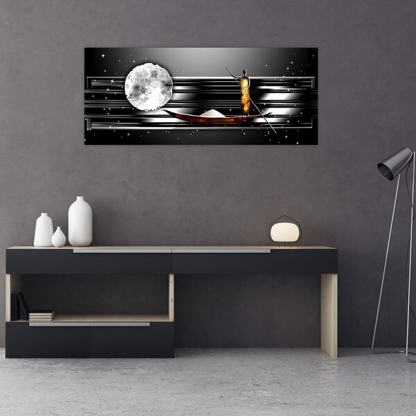 Tablou cu pictură epochală străveche (120x50 cm)