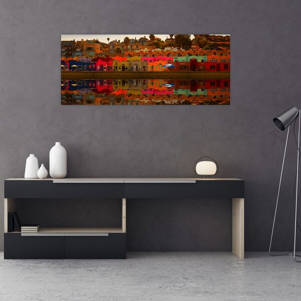 Tablou - Loc pentru baie de vară (120x50 cm)