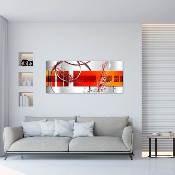 Tablou abstract (120x50 cm)