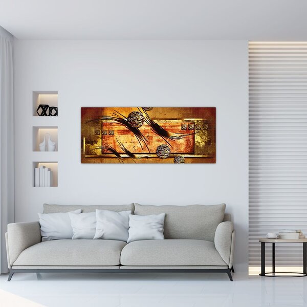Tablou abstracției (120x50 cm)
