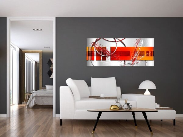 Tablou abstract (120x50 cm)