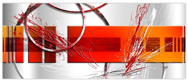 Tablou abstract (120x50 cm)