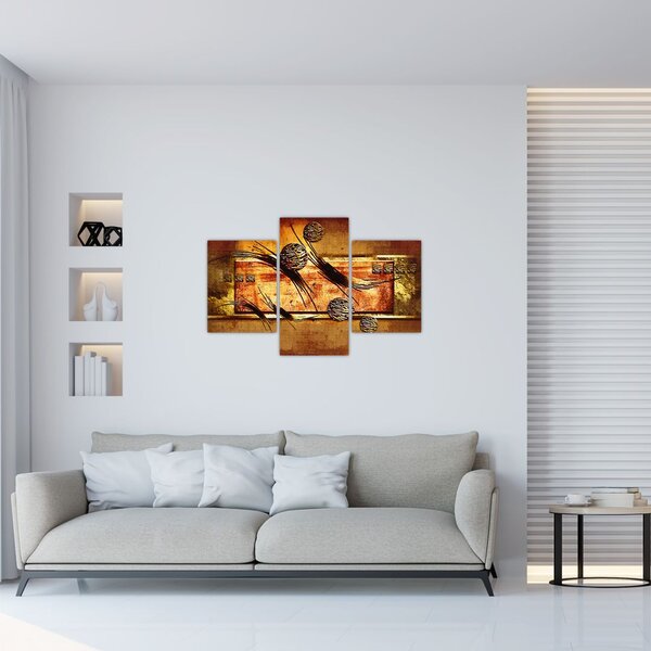 Tablou abstracției (90x60 cm)