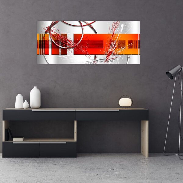 Tablou abstract (120x50 cm)