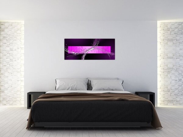 Tablou abstract (120x50 cm)