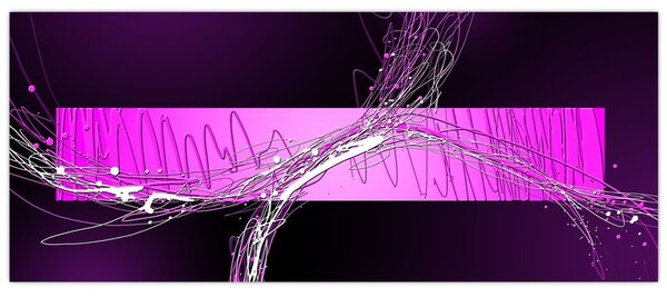 Tablou abstract (120x50 cm)