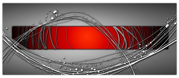 Tablou abstract (120x50 cm)