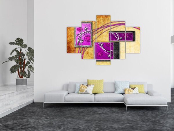 Tablou abstracție (150x105 cm)