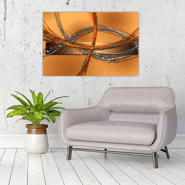 Tablou abstact (90x60 cm)