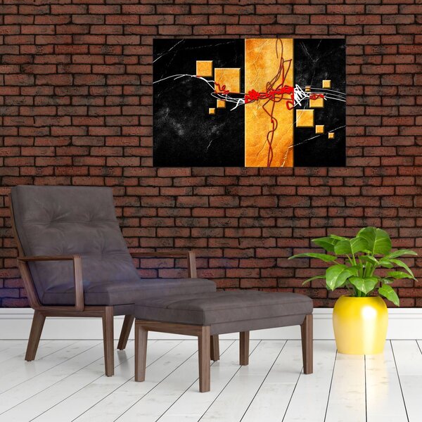 Tablou abstract - Dansatoare (90x60 cm)