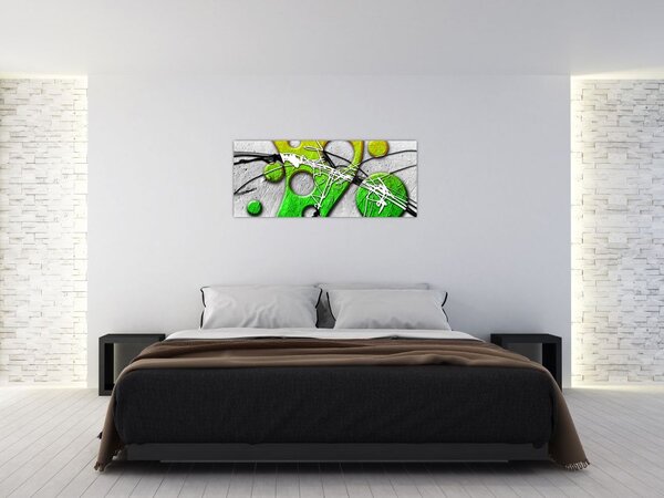 Tablou abstract (120x50 cm)