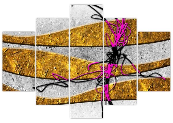 Tablou cu abstracție (150x105 cm)
