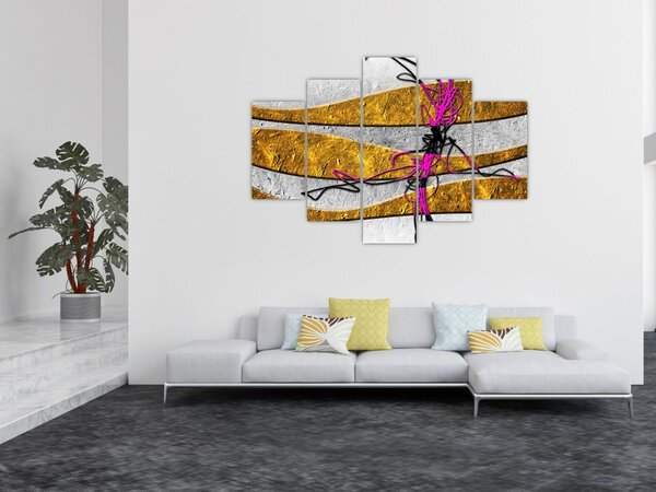 Tablou cu abstracție (150x105 cm)