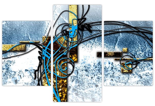 Tablou abstract (90x60 cm)