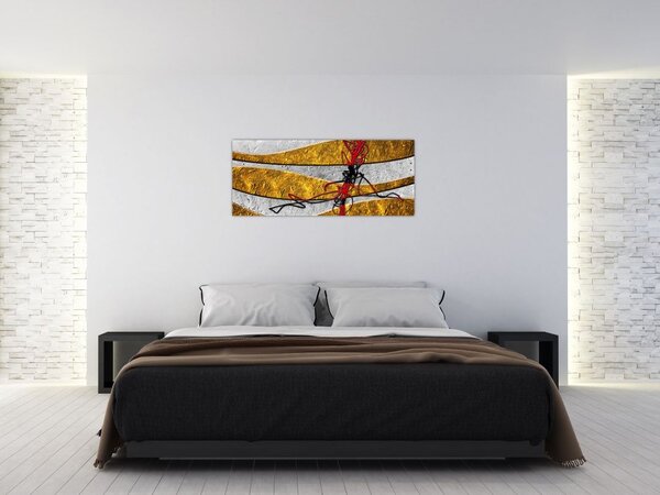Tablou abstract (120x50 cm)