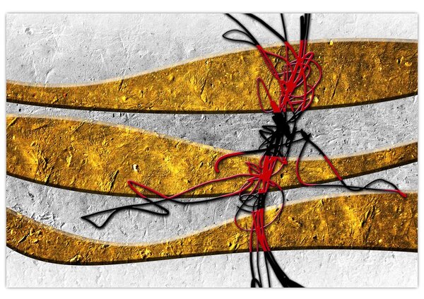 Tablou abstract (90x60 cm)