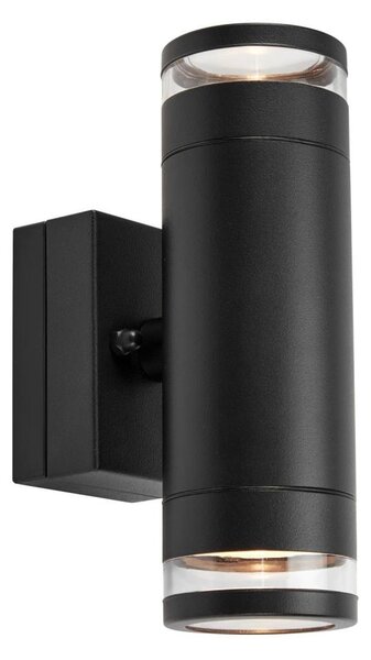 Markslöjd 109104 - Aplică LED de exterior LUNO, dimmabilă, 2xLED/4,9W/230V, IP65, negru