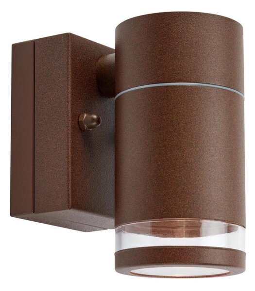 Markslöjd 109102 - LUNO Aplica LED de exterior, reglabilă, 4,9W/230V, IP65, maro