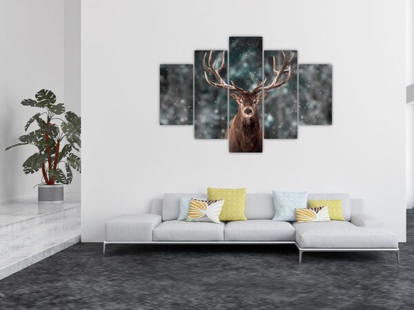 Tablou - Cerbul majestic (150x105 cm)