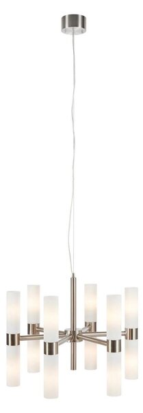 Markslöjd 109154 - Lustru suspendat pe cablu ELARA 12xE14/40W/230V crom mat