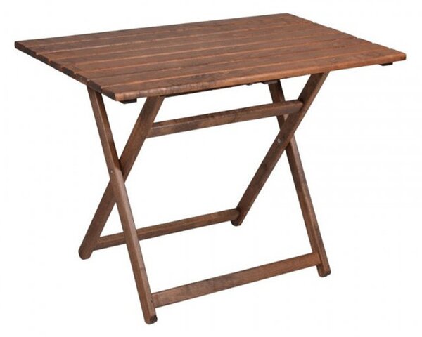 Masa exterior Retto fag culoarea nuc 100x60x71cm