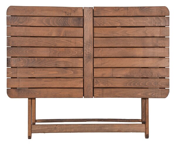 Masa exterior Retto fag culoarea nuc 120x75x71cm