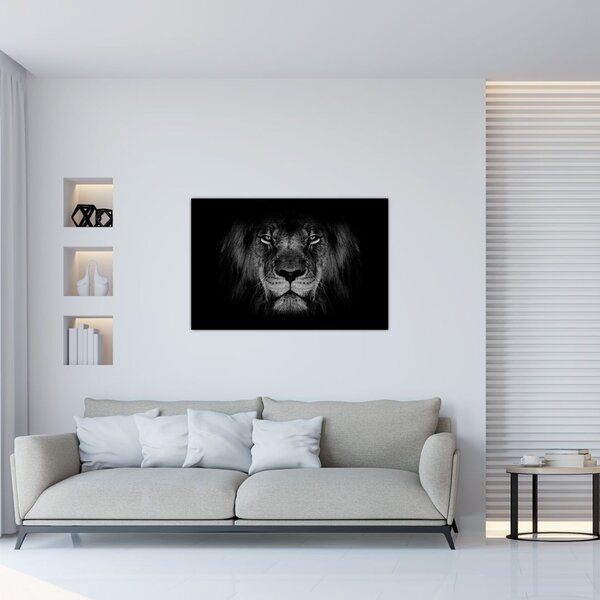 Tablou - Leu majestic (90x60 cm)