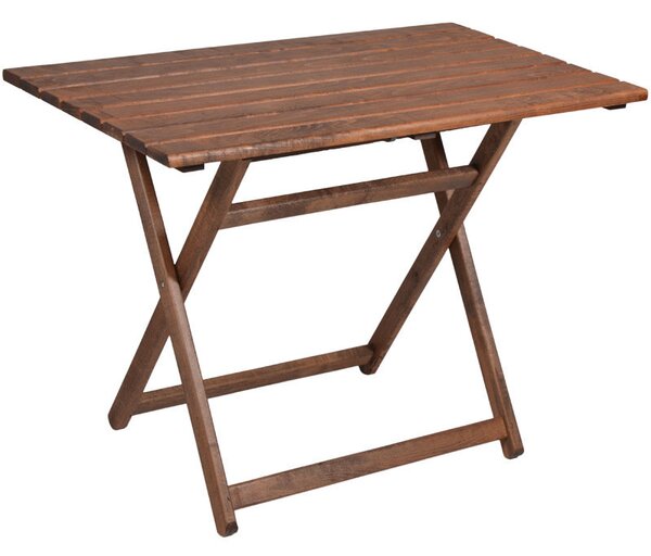 Masa exterior Retto fag culoarea nuc 80x60x72cm
